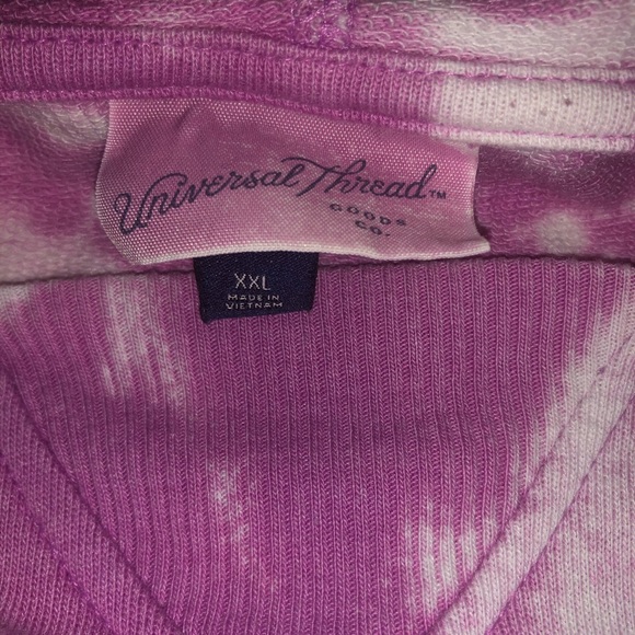 Custom reverse tie dye hoodie - Picture 2 of 3